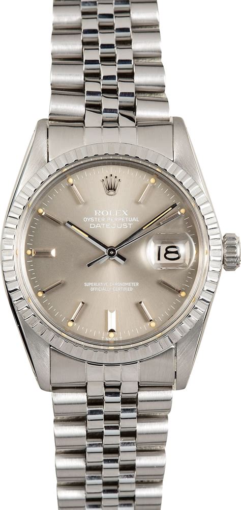 1882 rolex datejust stainless steel|bob's Rolex Datejust.